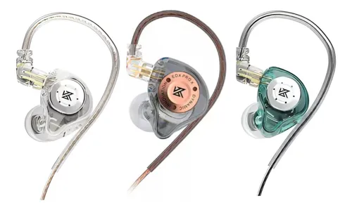 Auriculares Kz Edx Pro X Color Cyan Diseño Dinámico