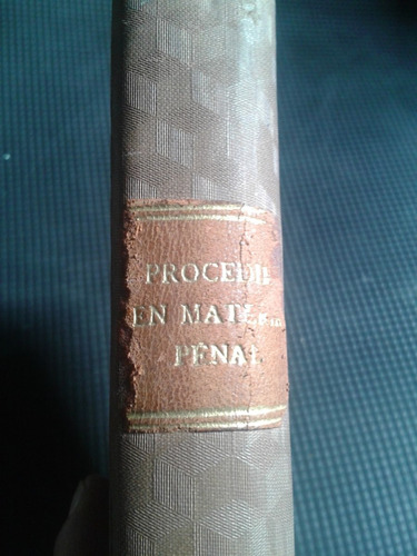 Código Procedimiento En Materia Penal 1932 Envios C15