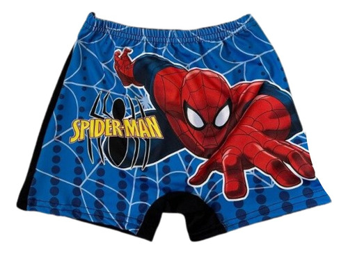 Short Malla Traje De Baño Hombre Araña Spiderman