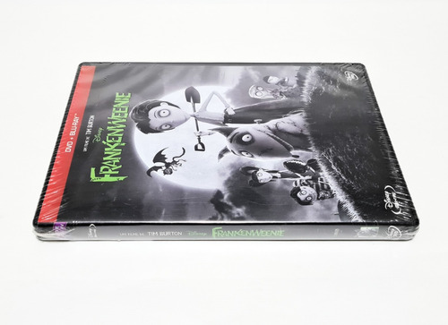 Dvd Frankenweenie + Blu Ray 2 Discos Tim Burton Tk0f