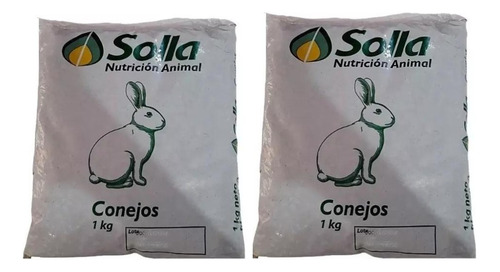 Alimento Para Conejos  X 2 Kg