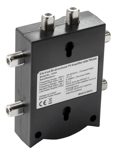 Divisor De Señal De Tv, Amplificador Bidireccional, Amplific