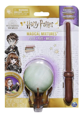 Brinquedo Harry Potter Mistura Magica Verde Com Varinha 2639