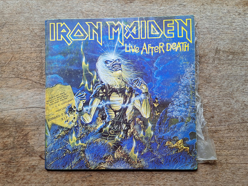 Disco Lp Iron Maiden - Live After Death (1985) Ve Doble R50