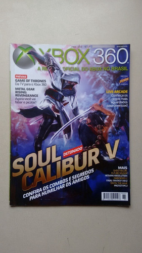 Revista Xbox 65 Soul Calibur Ghost Recon Darksiders X430