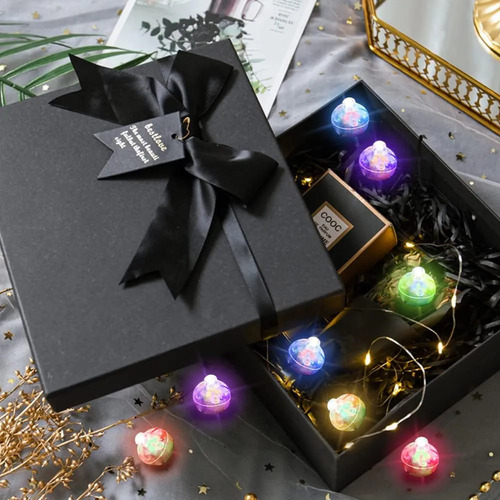 100 Pzs Mini Luces Led Redondas De Globos De Luz De Colores