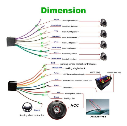 Imagen 8 de 8 de Auto Estéreo 2 Din Mirror Link/control Volante Cámara 12leds