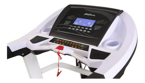 Trotadora Eléctrica Bodytrainer Runner 700 Con App Zwift Color Blanco