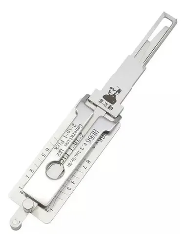 Turbo Decoder Hu66 Lock Pick 2 In 1 Ganzúas Apertura Auto