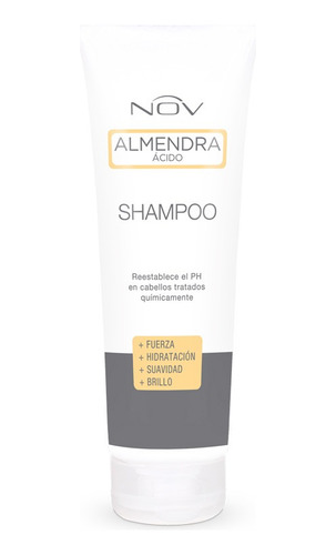 Nov Shampoo Ph Acido Almendra Cabellos Procesados 240 Ml