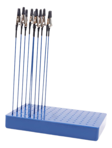 10 Piezas De Clips De Pintura Soporte De Azul 20 Clips
