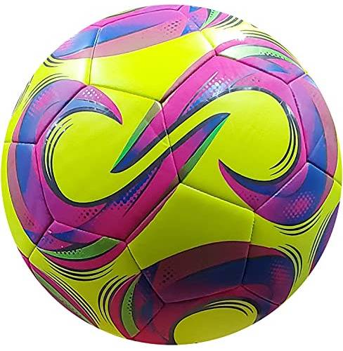 American Challenge Kreis Soccer Ball (yellow/raspberry, 4)