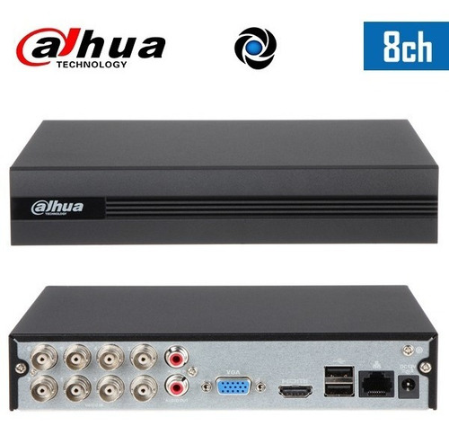 Imagen 4 de 10 de Dvr Xvr Seguridad Dahua 8ch 1080p Hd + 2ip Hdmi Vga Cctv P2p