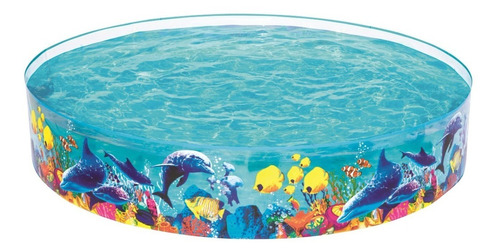 Piscina Redonda Grande Animales Marinos 55031 Bestway