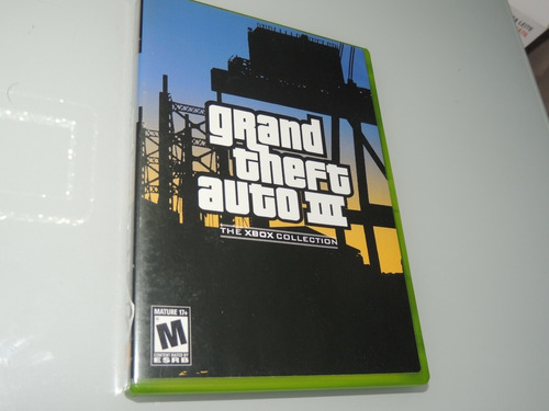Grand Theft Auto 3 Xbox Classico Completo