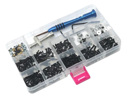 L 370 Unids/set Universal Metal Rc Tornillos De Reparación