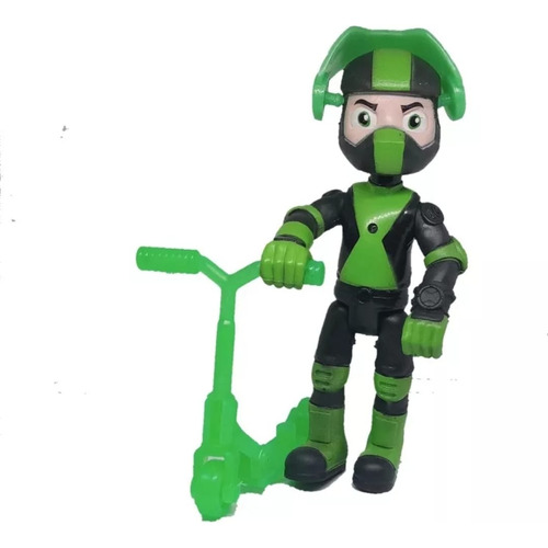 Bonecos Action Figure Patinete Feedback Ben 10 Alien