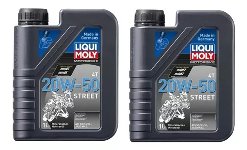 Aceite 10w40 Semi-sintetico Moto 4t 1 Litro Vistony