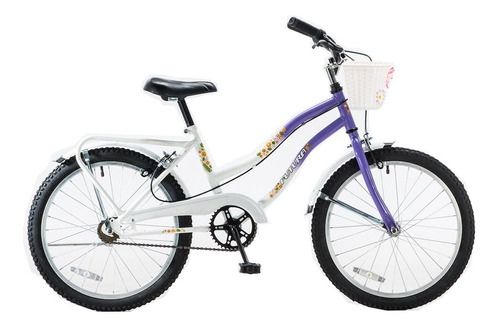 Bicicleta Futura Little Cruiser 5214 Rodado 20 Con Canasto