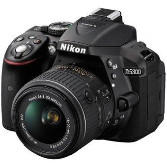 Cámara Nikon D5300 Kit 18-55mm Vr Ii-negro