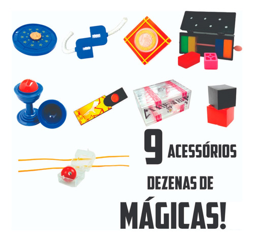 Mágica Kit Super Fácil 6 Com Dvd