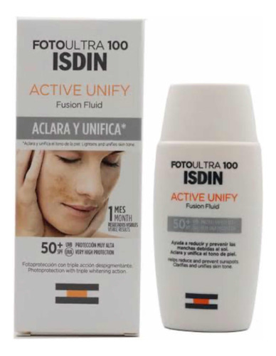 Isdin Fotoultra  Fotoproteccion 100 Active Unify 50+spf 50ml