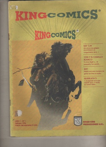 Antigua Revista  * King Comics * Nº 1 - Año 1994 - Unica
