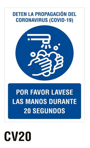 Pack 10 - Carteles Prevención Higiene - Distanciamiento Pai
