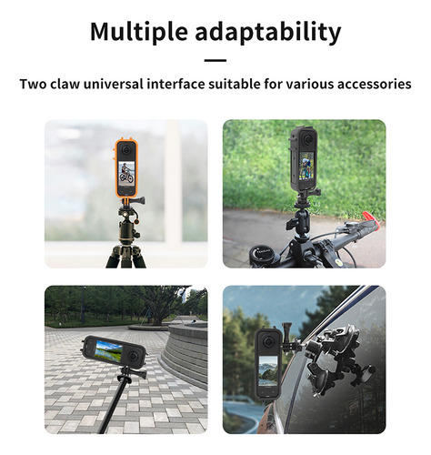 Marco Adaptador De Trípode Bezel Para Insta360 X5