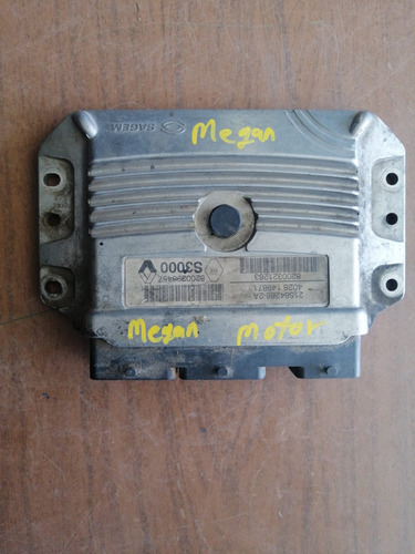 Ecu / Computadora De Motor Renault Megan Ii / Senic 2.0 Std