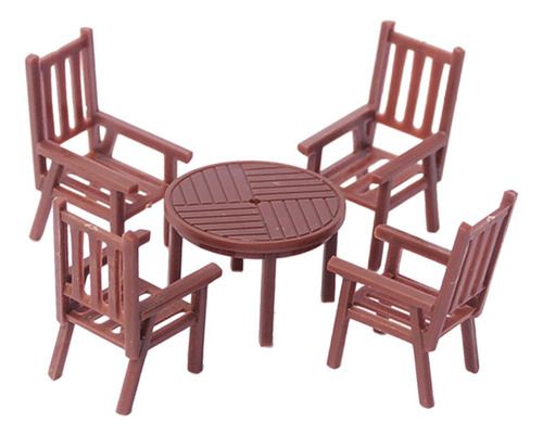 Silla De Mesa En Miniatura Conjunto De Muebles Modelo 1 A 50