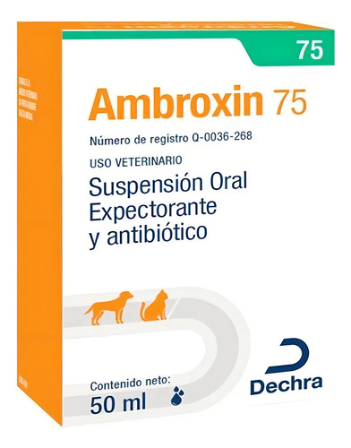 Ambroxin 75 Para Infecciones Perro O Gato