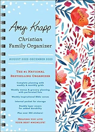 2023 Organizador De La Familia Cristiana De Amy Knapp: ¡el B