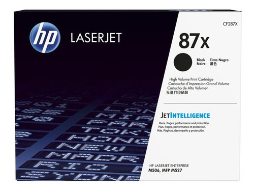 Toner Hp Original Laserjet 87x Cf287x / M501 M506 M527