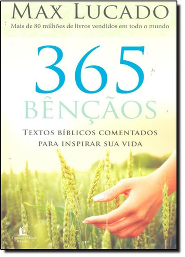 Livro 365 Bençãos - Max Lucado -