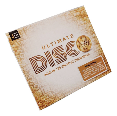 Varios Artistas / Ultimate Disco: Pack 4 Cd Importado Eu