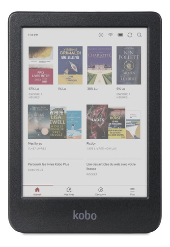 Ereader Kobo Clara Colour 6 Tinta E Sem Brilho 16 Gb Imperme