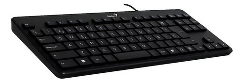 Teclado Genius Tkl Luxemate 110 Usb Multimedia Sp Black