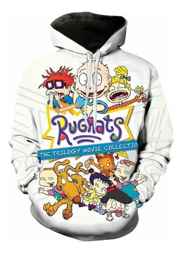 Animación Rugrats In Paris Sudadera Con Capucha 3d Print
