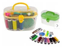 Comprar Set Costura Con Estuche Hilos Tubino Aguja De Mano Piquetera