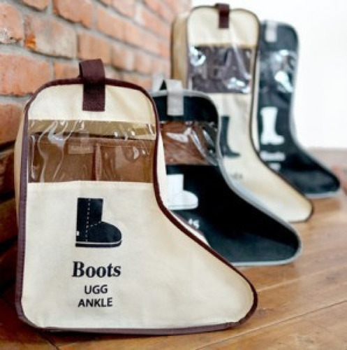 Bolsa Portátil Transparente Para Guardar Botas