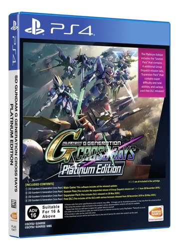 Sd Gundam Crossover Generations Platinum Nuevo Ya Ps4 Multi