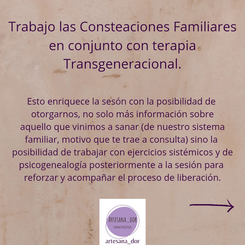 Constelaciones Familiares Individual Sesion Online Virtual