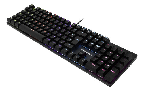 Teclado Gamer C3 Tech Usb Kgm-900bk Cor de teclado Preto Idioma Português Brasil