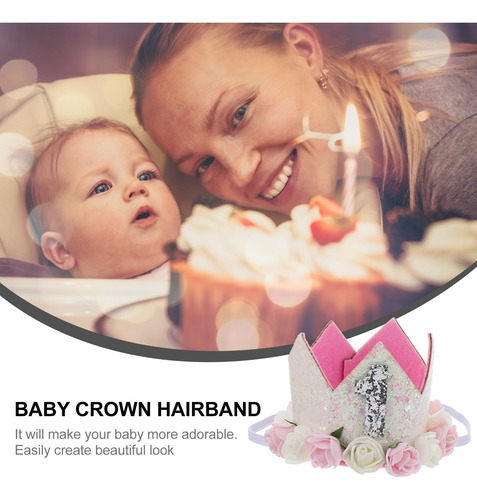 Diadema Baby Crown Diadema Digital Tridimensional