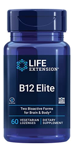 Extensión B12 Elite - 1000mcg Vitamina B12 Suplemento Q8h8n
