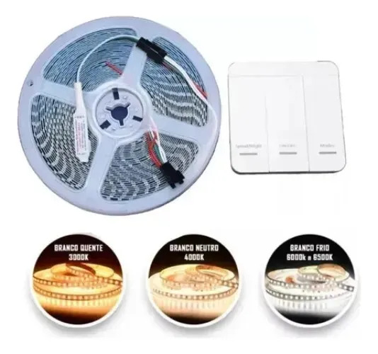 Fita LED pnk led 3528 3000k 10m IP20