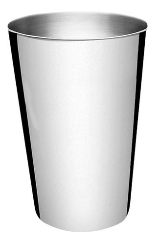 Set 6 Vasos Acero Inoxidable Nouvelle Cuisine Bebidas 400 Ml