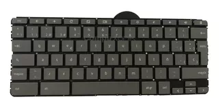 Teclado Hp Chromebook 11-ae 11-ae000 11-ae100 Gris Español