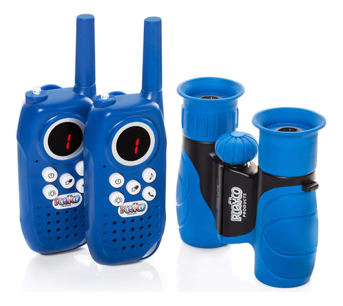 Walkie Talkies Y Binoculares Para Niños De Playco - Alcance 